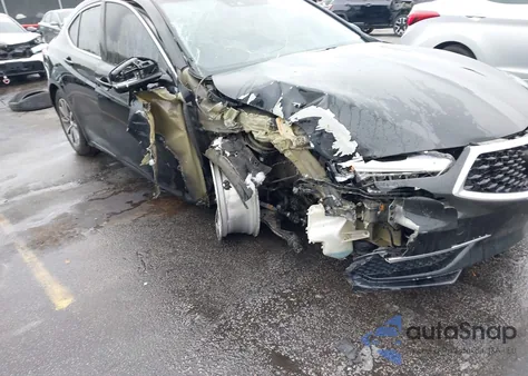2020 Acura Tlx Tech Package z USA, uszkodzony, nr VIN 19UUB1F51LA008659